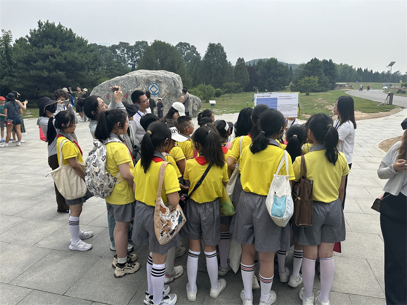 秦陵博物院开展"遗产小卫士"活动