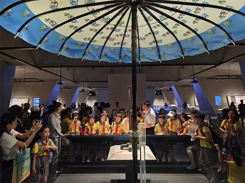 秦陵博物院开展"遗产小卫士"活动